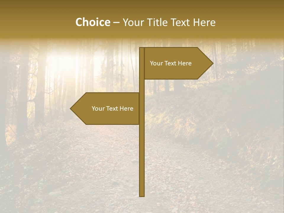 Landscape Panoramic Nonurban PowerPoint Template