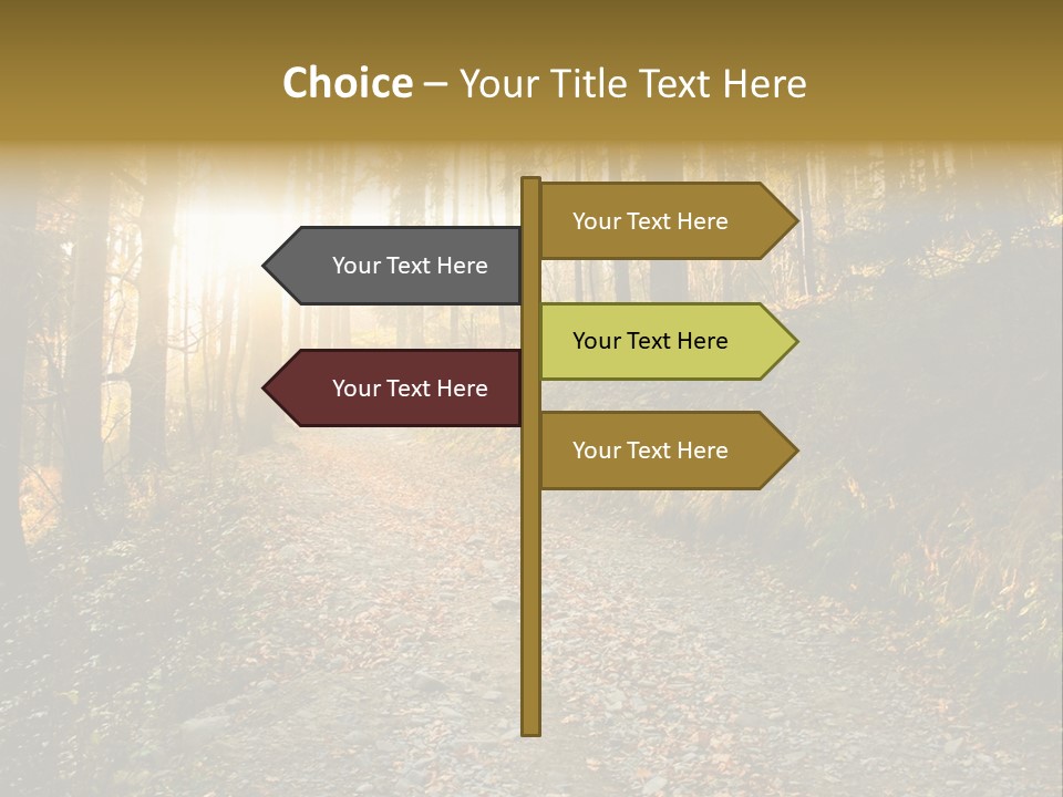 Landscape Panoramic Nonurban PowerPoint Template