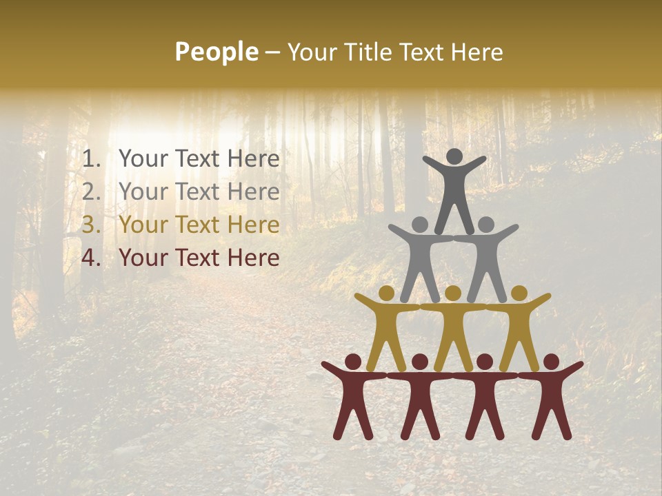 Landscape Panoramic Nonurban PowerPoint Template