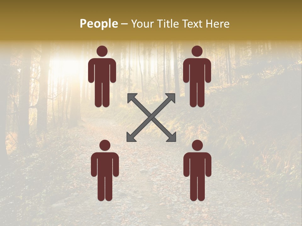 Landscape Panoramic Nonurban PowerPoint Template