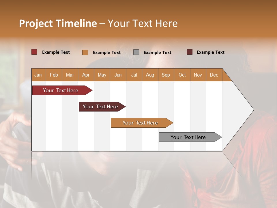 Woman Love Handsome PowerPoint Template