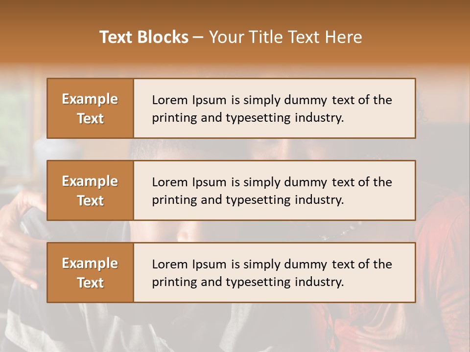 Woman Love Handsome PowerPoint Template