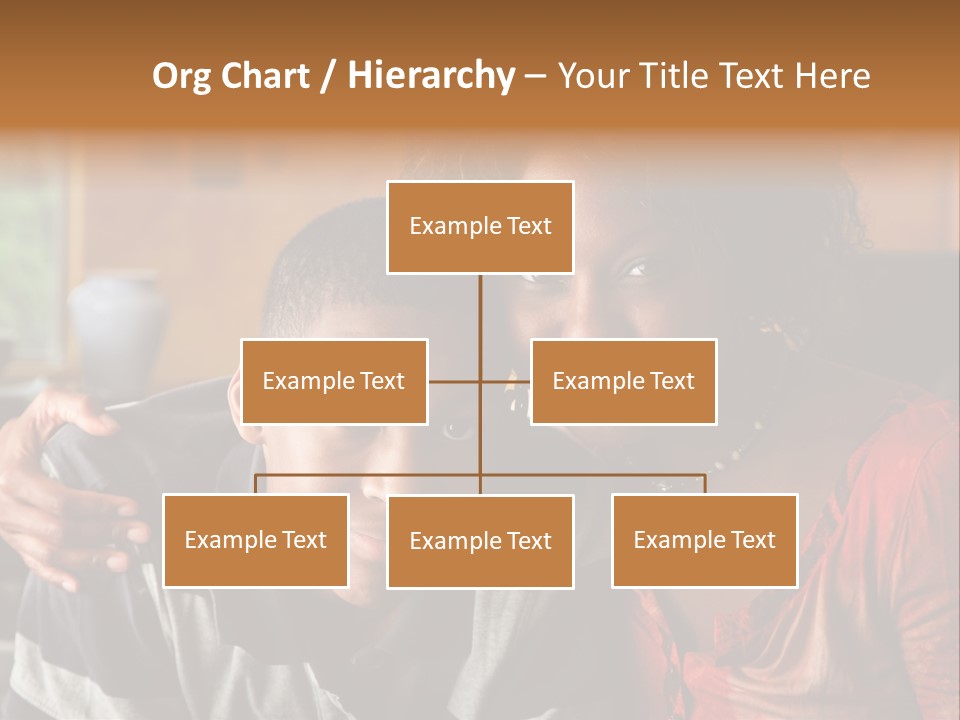 Woman Love Handsome PowerPoint Template