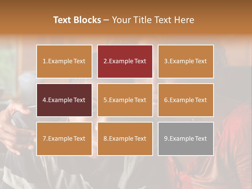 Woman Love Handsome PowerPoint Template