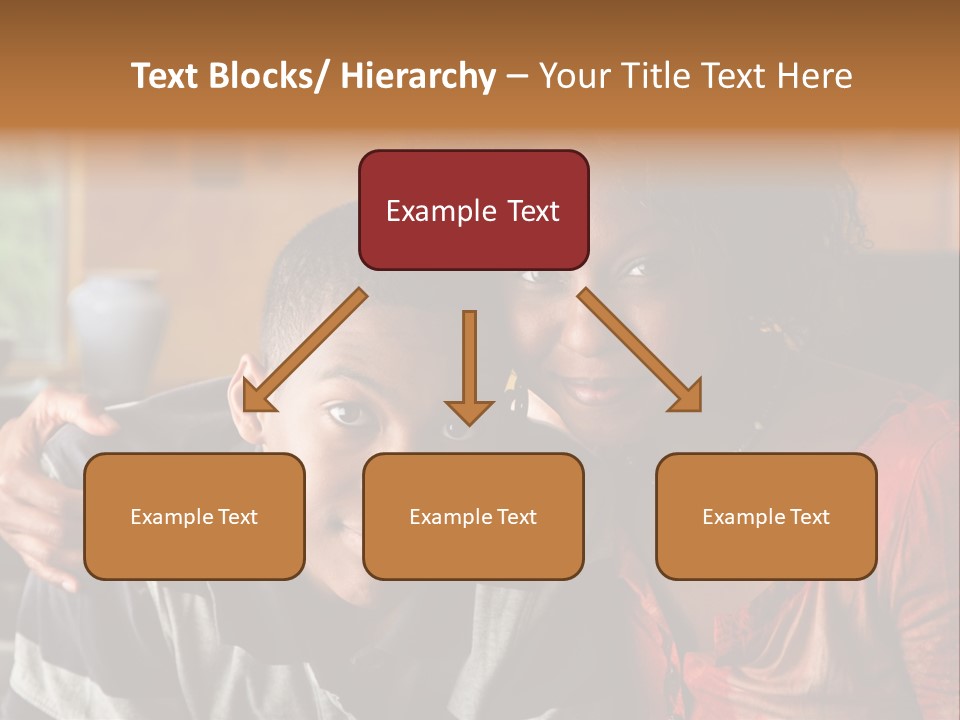 Woman Love Handsome PowerPoint Template