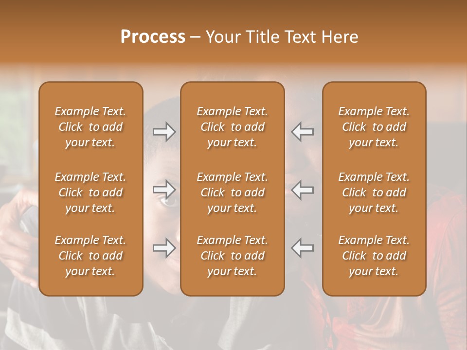 Woman Love Handsome PowerPoint Template