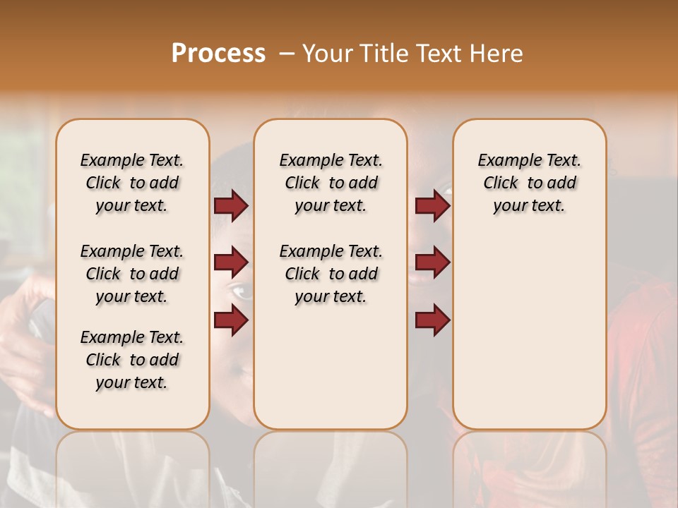 Woman Love Handsome PowerPoint Template