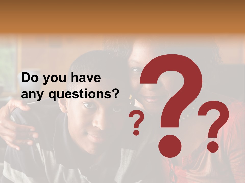 Woman Love Handsome PowerPoint Template