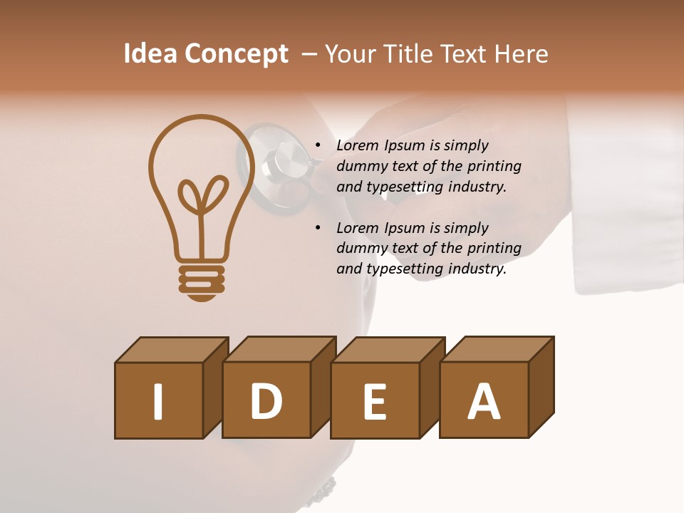 Hand Doctor Checkup PowerPoint Template