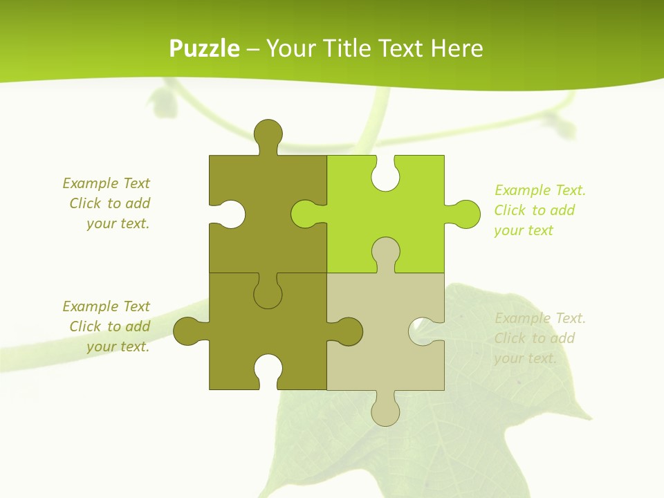 Nature Color Nobody PowerPoint Template