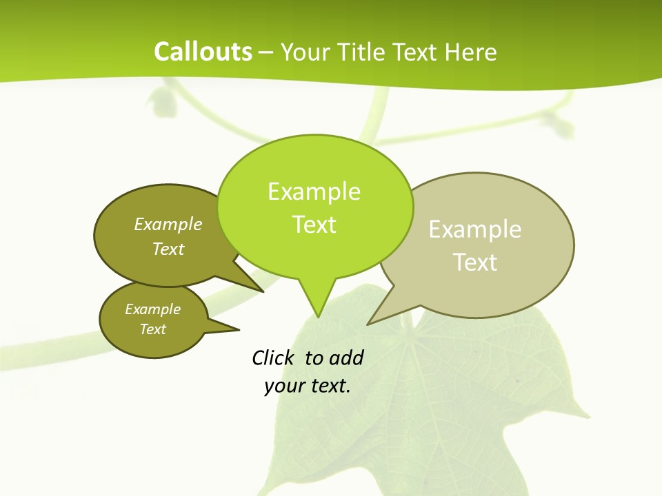 Nature Color Nobody PowerPoint Template