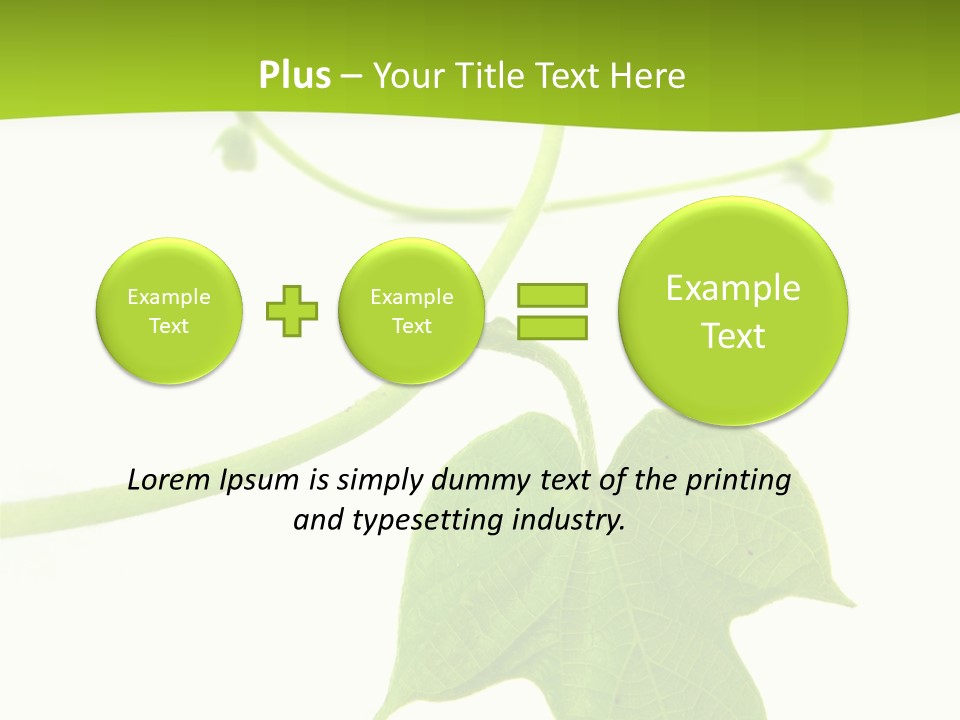 Nature Color Nobody PowerPoint Template