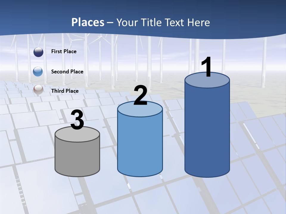 Desert Wind Panels PowerPoint Template