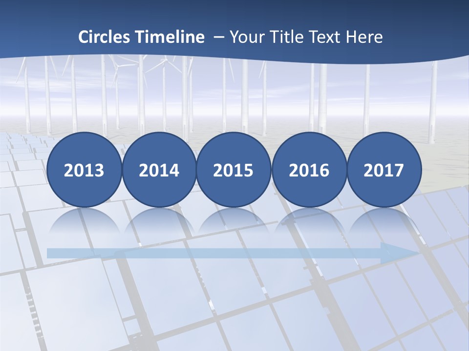 Desert Wind Panels PowerPoint Template