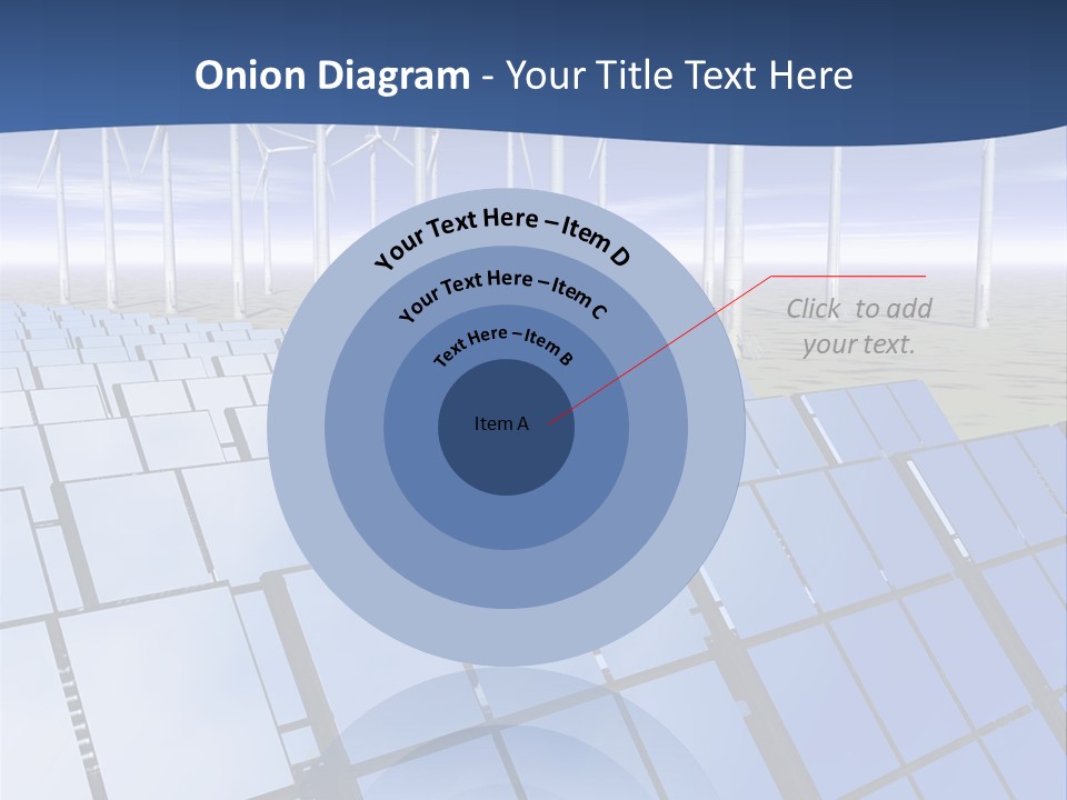 Desert Wind Panels PowerPoint Template