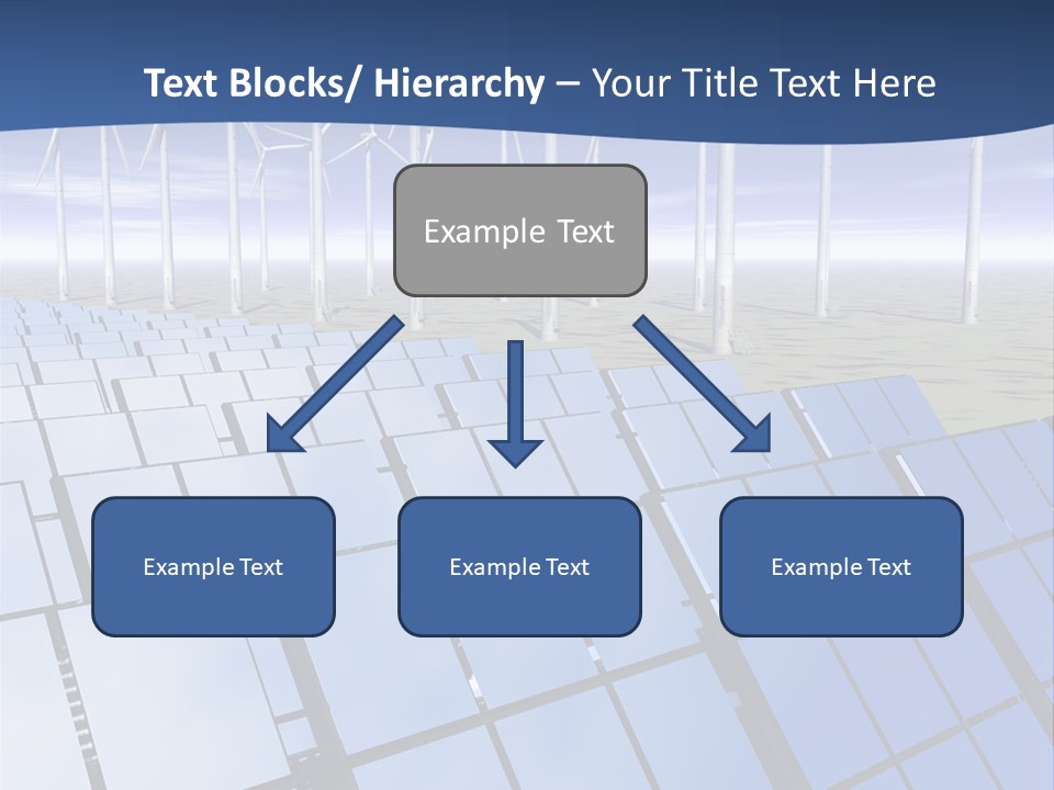 Desert Wind Panels PowerPoint Template