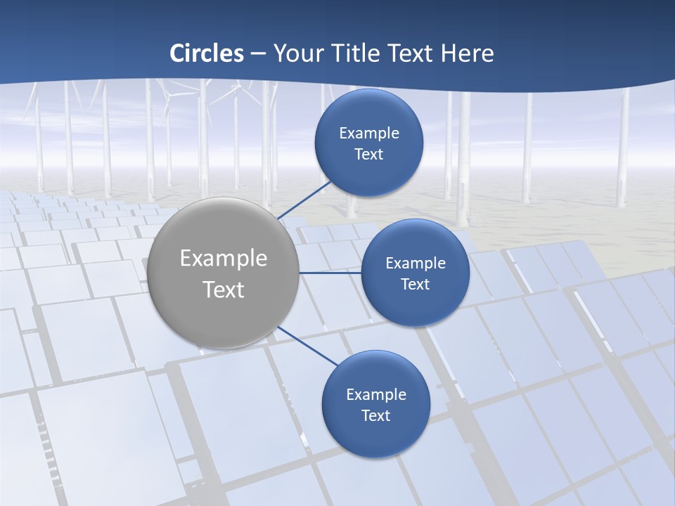 Desert Wind Panels PowerPoint Template