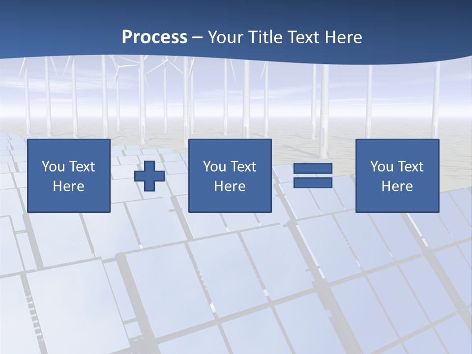Desert Wind Panels PowerPoint Template
