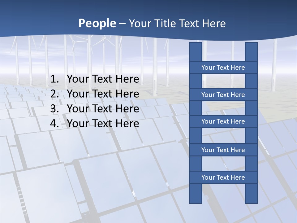 Desert Wind Panels PowerPoint Template