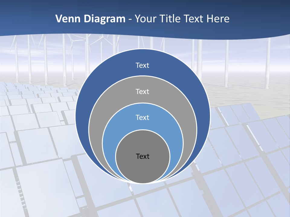 Desert Wind Panels PowerPoint Template