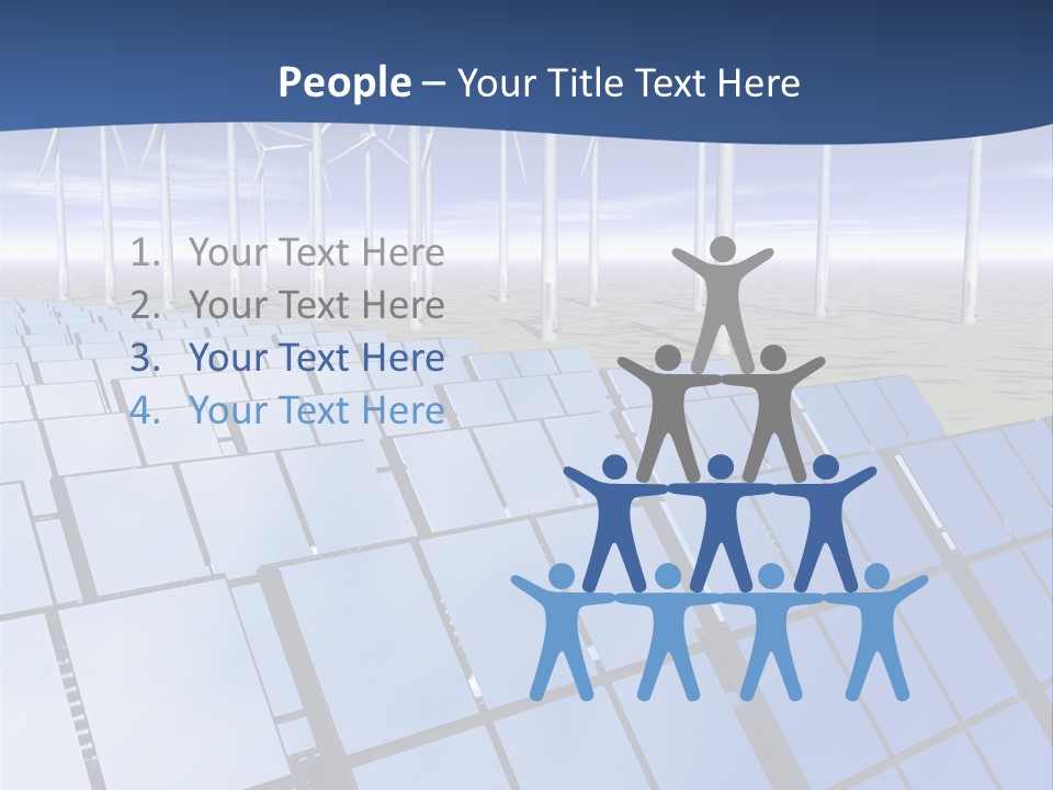 Desert Wind Panels PowerPoint Template