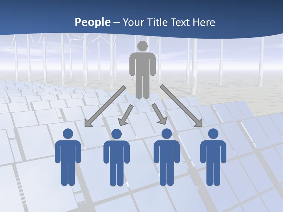 Desert Wind Panels PowerPoint Template