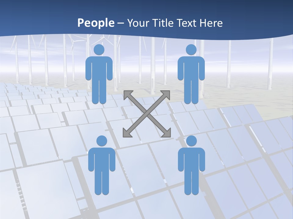 Desert Wind Panels PowerPoint Template