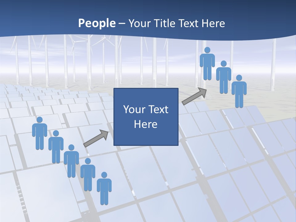 Desert Wind Panels PowerPoint Template