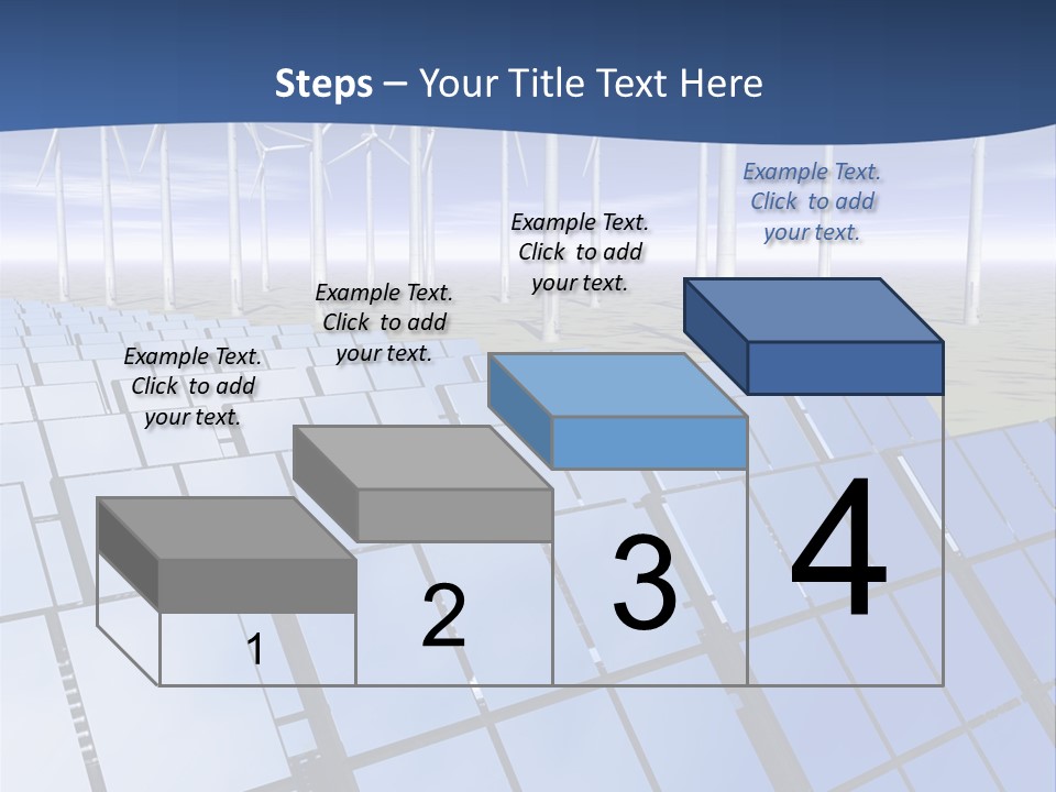 Desert Wind Panels PowerPoint Template
