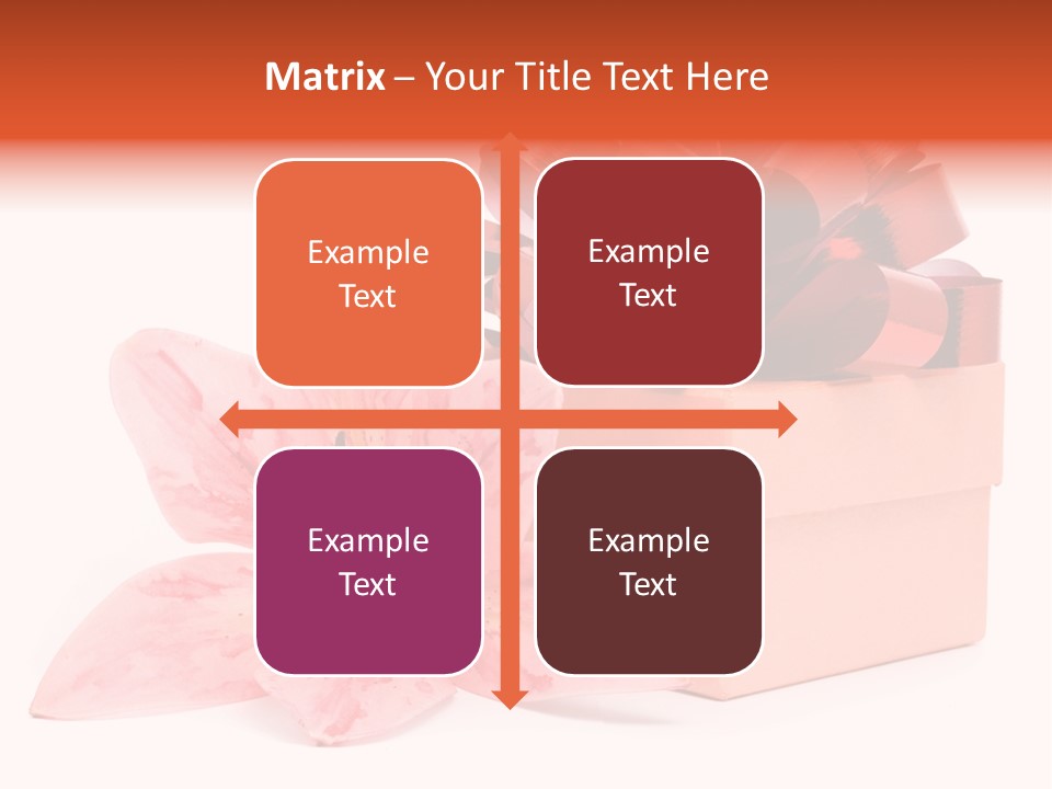 Isolated Color Sparse PowerPoint Template