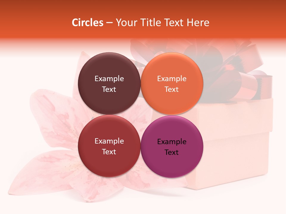 Isolated Color Sparse PowerPoint Template