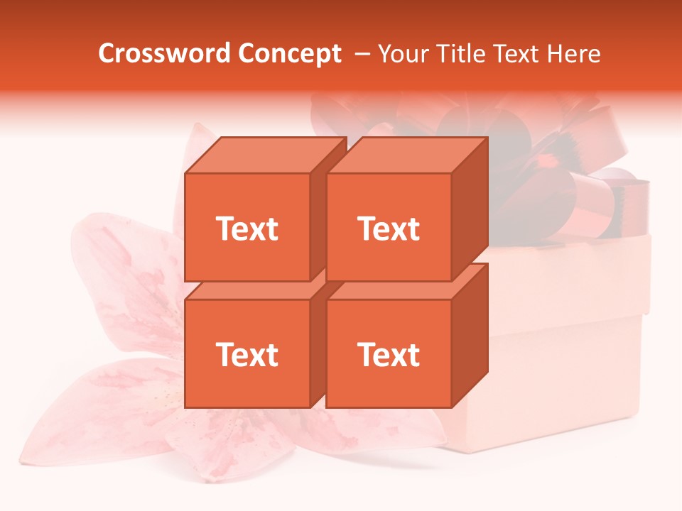 Isolated Color Sparse PowerPoint Template