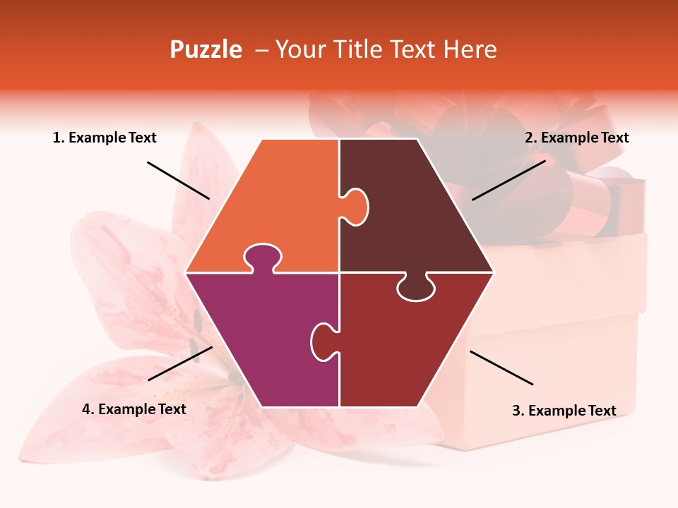 Isolated Color Sparse PowerPoint Template