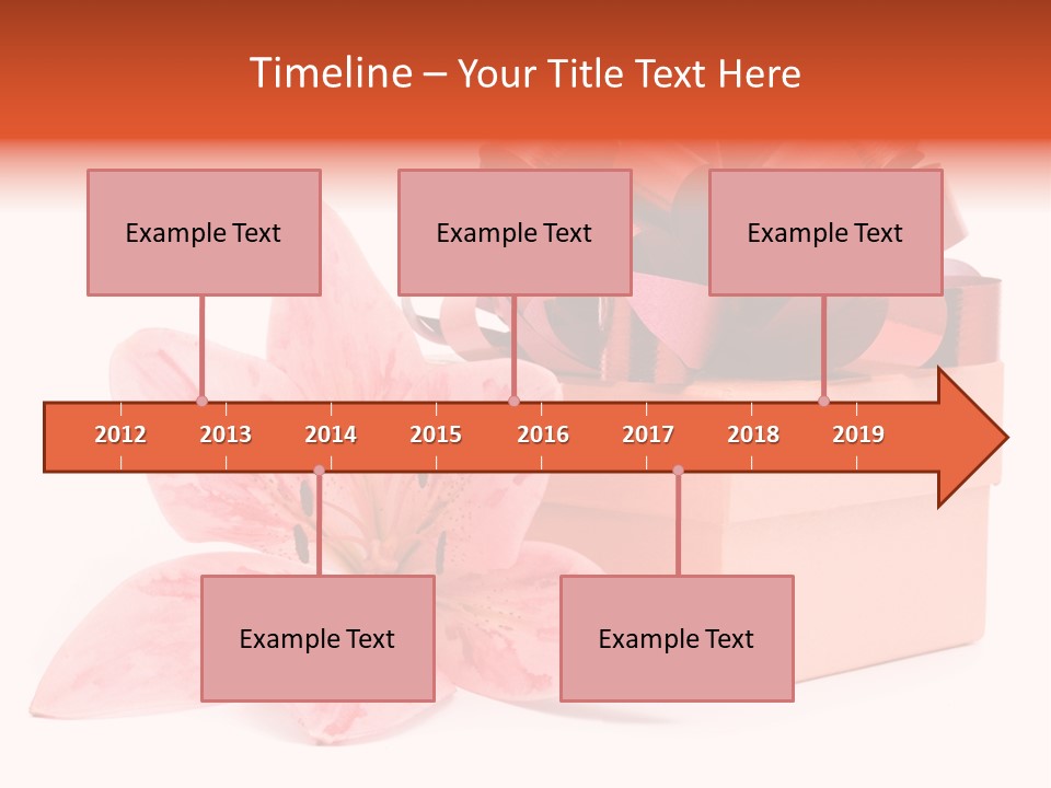 Isolated Color Sparse PowerPoint Template
