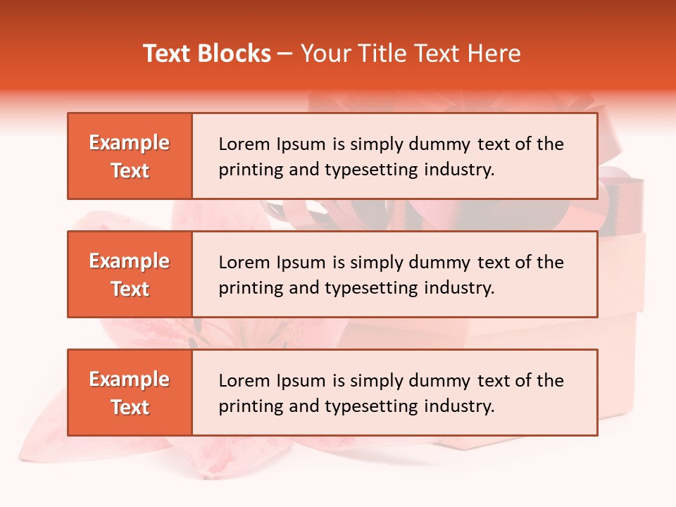 Isolated Color Sparse PowerPoint Template