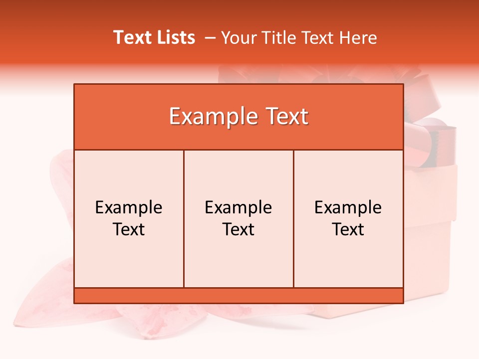 Isolated Color Sparse PowerPoint Template