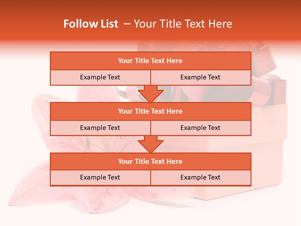 Isolated Color Sparse PowerPoint Template
