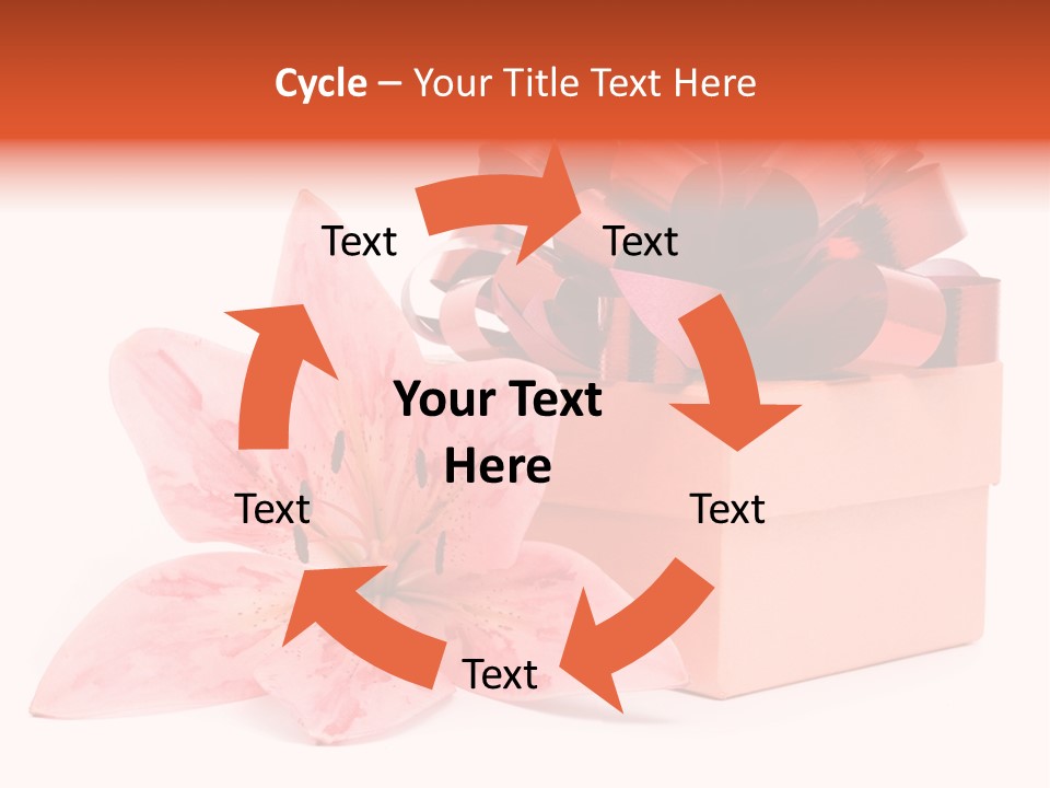 Isolated Color Sparse PowerPoint Template