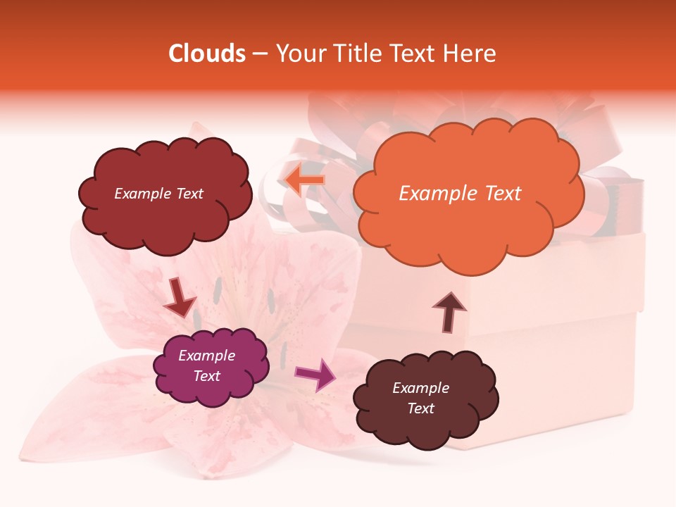 Isolated Color Sparse PowerPoint Template