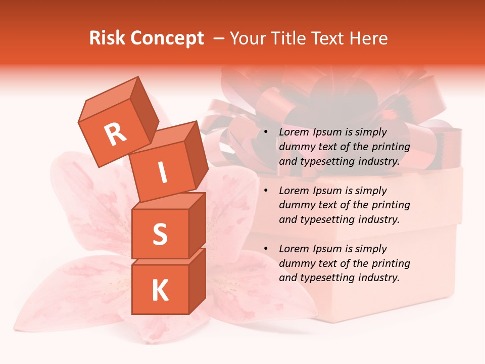 Isolated Color Sparse PowerPoint Template