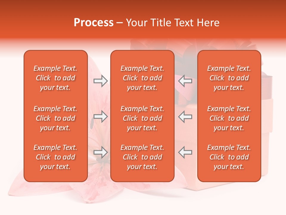 Isolated Color Sparse PowerPoint Template