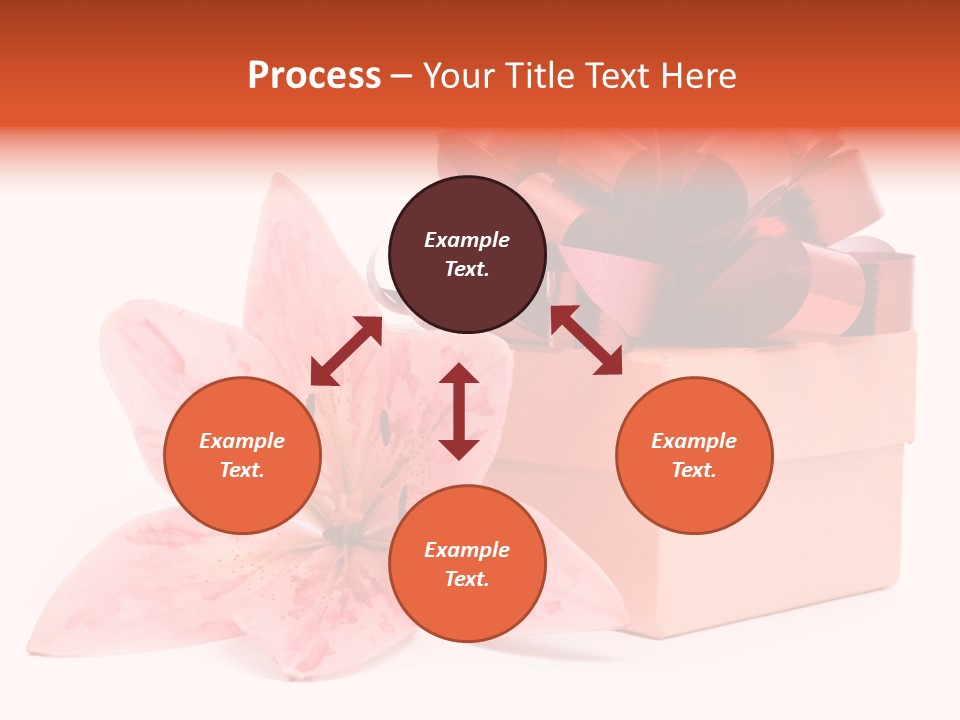 Isolated Color Sparse PowerPoint Template