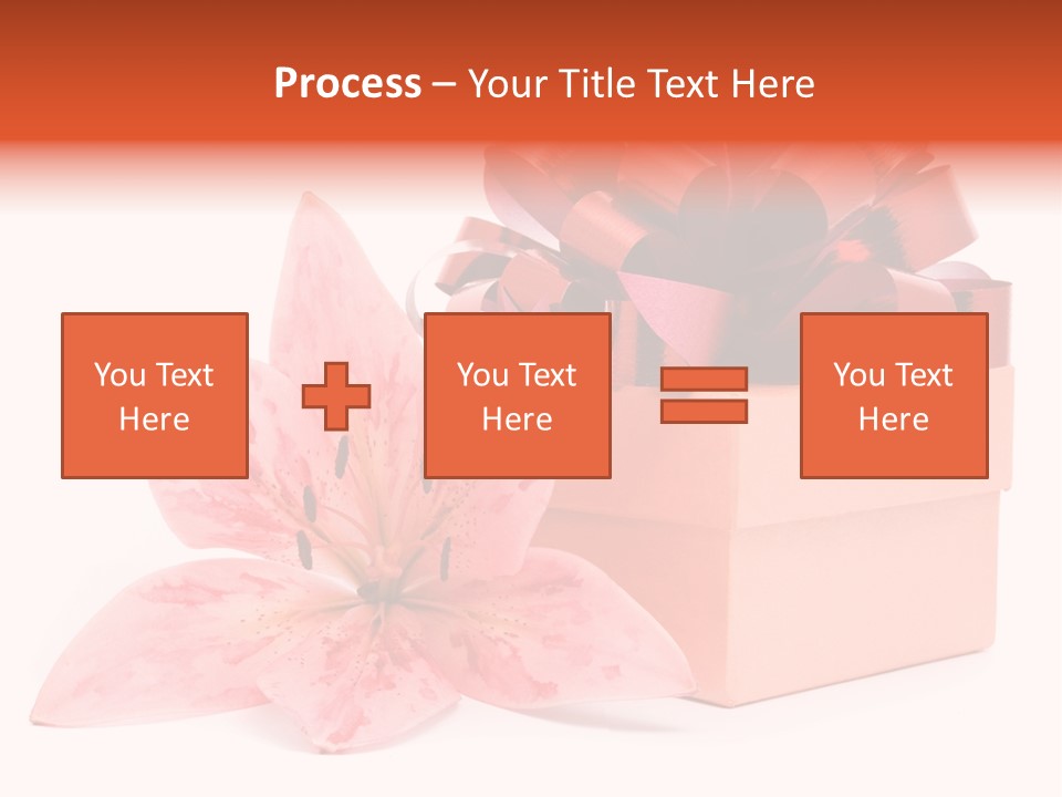 Isolated Color Sparse PowerPoint Template