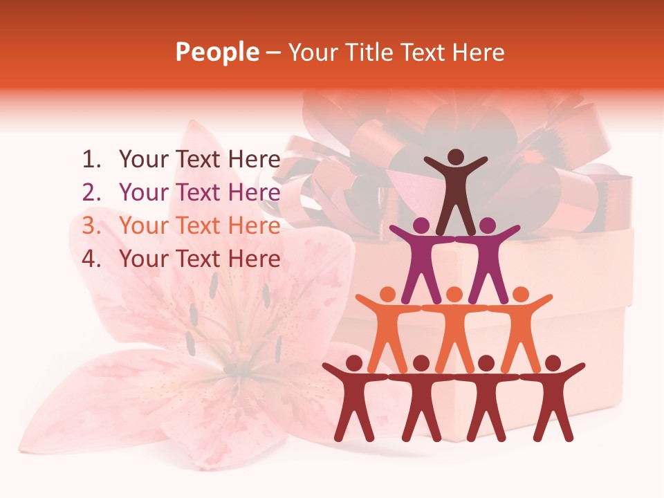 Isolated Color Sparse PowerPoint Template