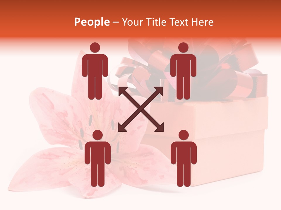 Isolated Color Sparse PowerPoint Template