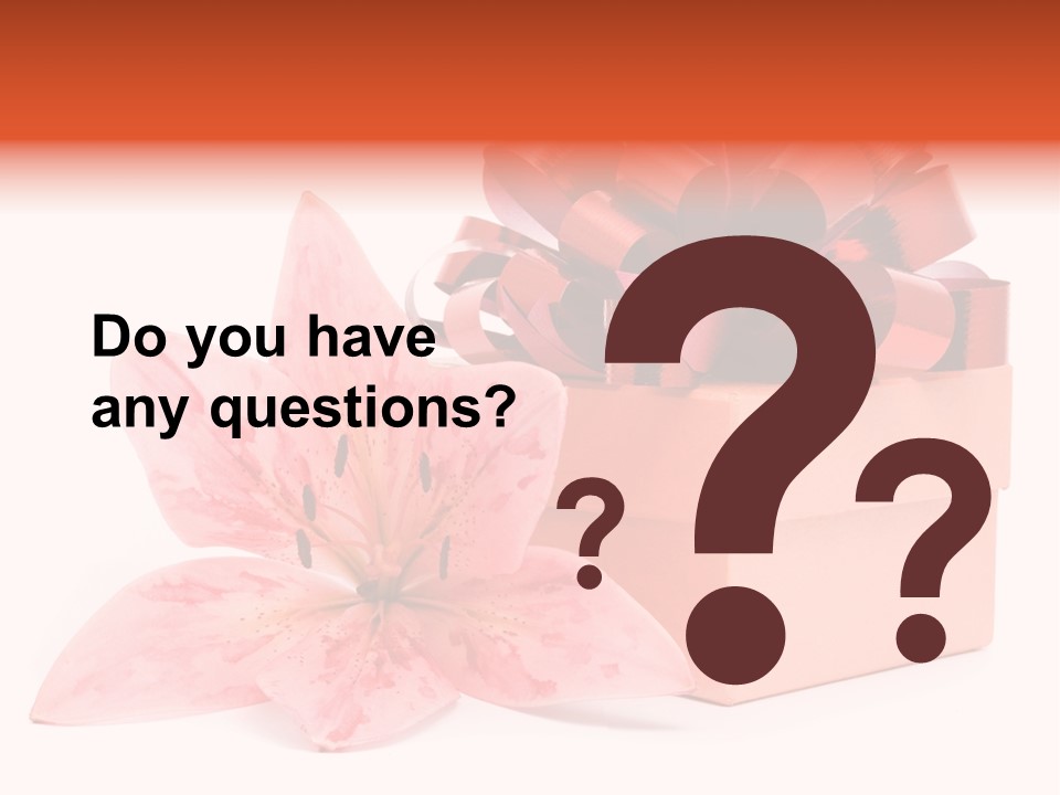 Isolated Color Sparse PowerPoint Template