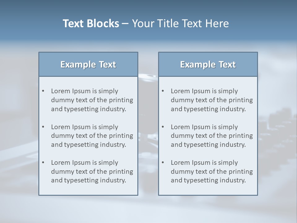 A Sound Board With Three Black Knobs On It PowerPoint Template