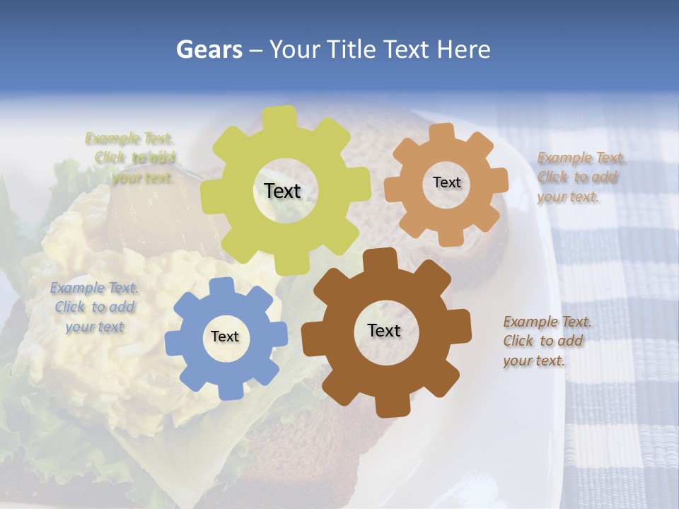 Cooking Peppers Wholesome PowerPoint Template