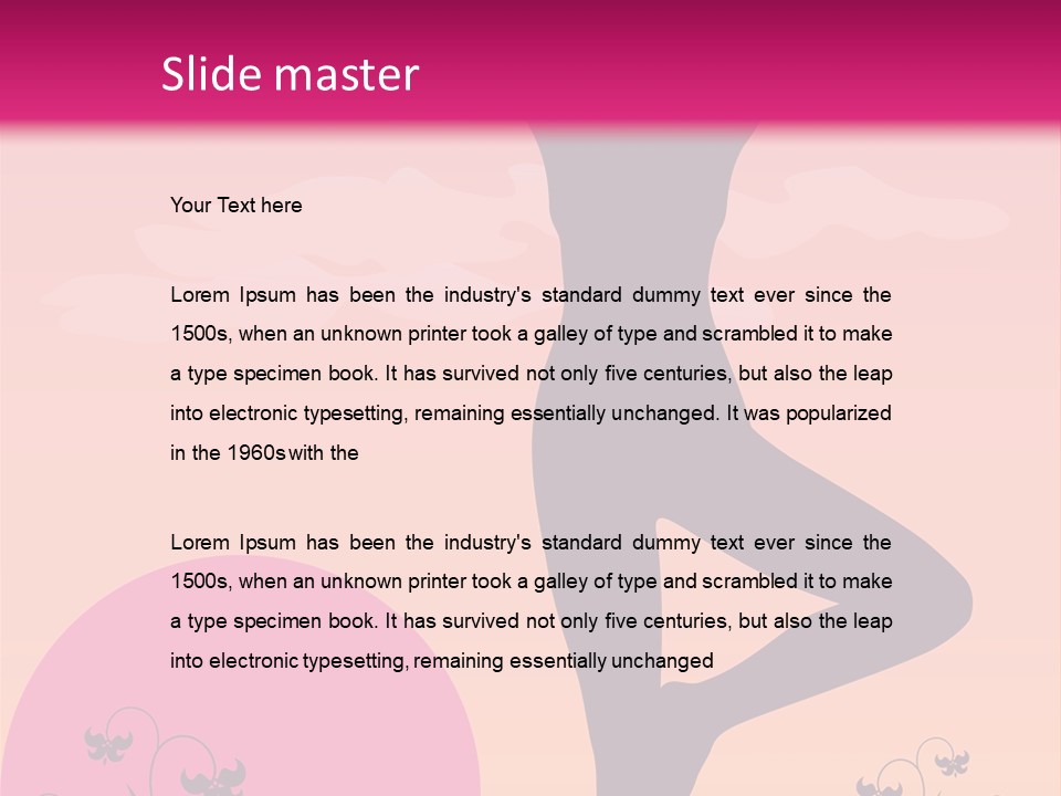 Mind Relax Clouds PowerPoint Template