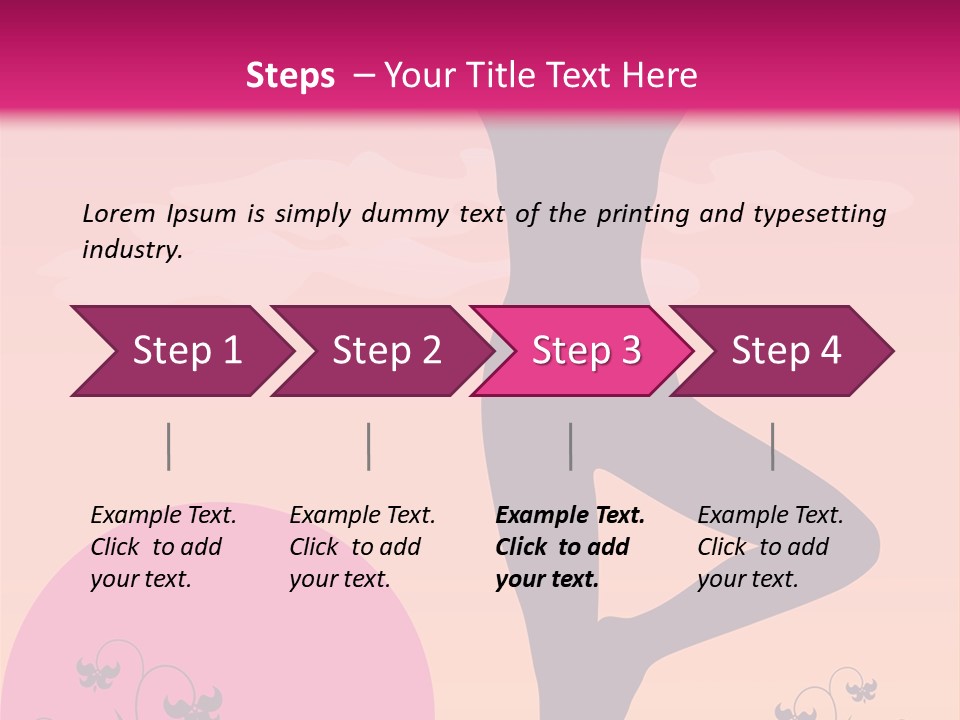 Mind Relax Clouds PowerPoint Template